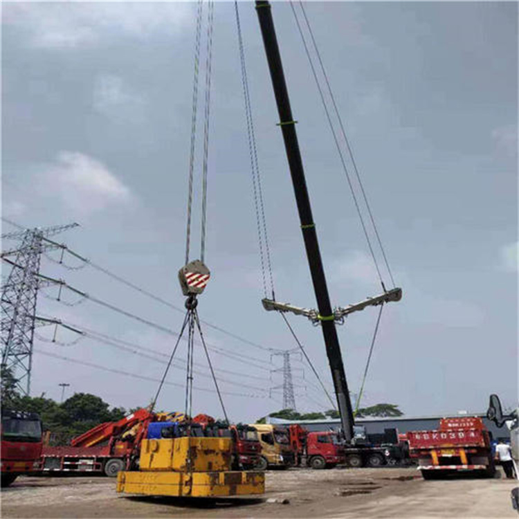 文儒镇风电设备吊装